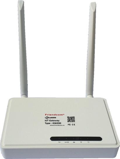 Indoor Gateway Series The GW200 is an 8-channel LoRaWAN residential gateway deployed indoors, with built-in Semtech high-performance multi-channel transceivers SX1308 and MTK platforms to connect