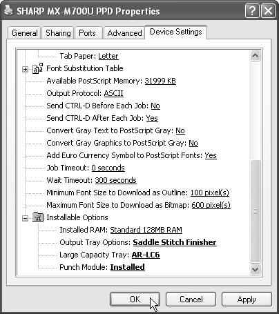 INSTALLING THE PRINTER DRIVER / PC-FAX DRIVER When the PPD driver is installed 1 Click the [start] button and then click [Printers and Faxes].
