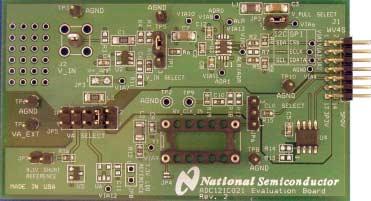.0 Introduction This Design Kit (consisting of the ADC Evaluation Board and this User's Guide) is designed to ease evaluation and design-in of National Semiconductor s ADCC0 family of