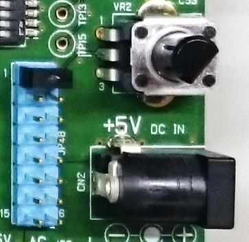 2.4 Volume It can output variable voltage (0V-IO voltage) to A/D terminal of CPU by variable resistor of 10KΩ.