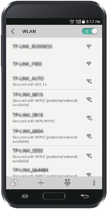 Wi-Fi /WPS Chapter 2 1 ) Tab the WPS icon on the device s screen.