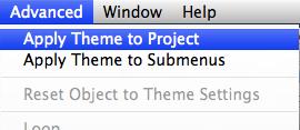 You can choose to change the series of themes by clicking this dropdown menu, or you can simply click on a theme of your choice from the list below the menu.