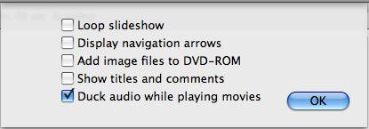 5. INSERTING MORE MEDIA Sometimes you may want to put picture slideshows, or multiple imovie projects onto one DVD, adding new media to your menus can do this.