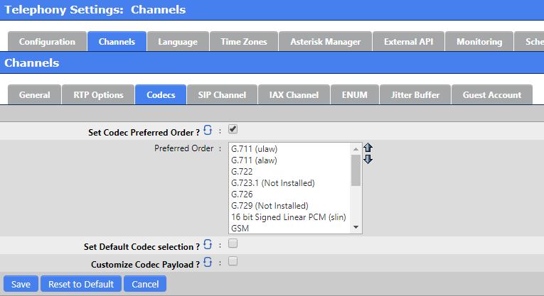 Edit Channels You must edit your voice channels before you can finish committing your configuration.
