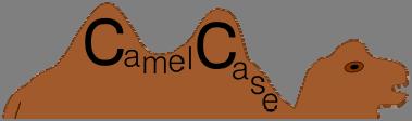 CamelCase A compound word begins each element with a capital letter Upper