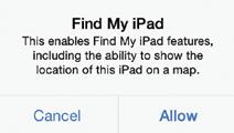 8 ipads for Productivity Location Services must be turned On to enable the Find My ipad service (Settings > Privacy and turn On Location Services).