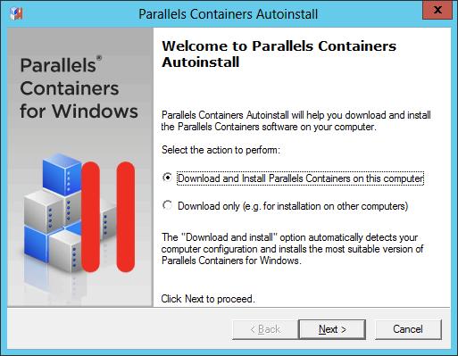 Preparing for Parallels Containers for Windows 6.0 Installation Obtaining Parallels Containers for Windows You can obtain the Parallels Containers for Windows 6.