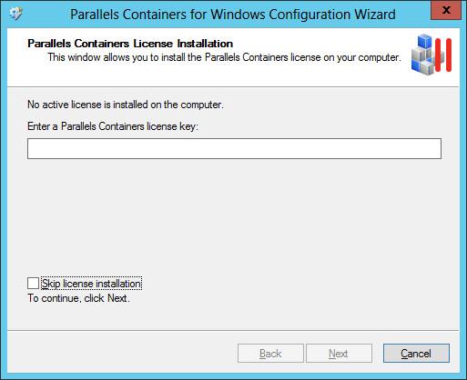 Note: After a Container has been created, you can configure the set of Windows system services to be run inside this Container on its startup using standard Windows Server tools (e.g., the Services snap-in or the sc.