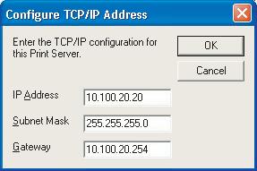 TCP/IP. 2 Click Devices, then Search Active Devices. BRAdmin searches for new devices automatically.