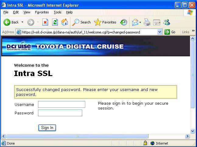 [ STEP2 ] Install a Certificate (4) Username Re-enter the Username you entered at (2).