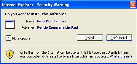 (22) The following message will appear on the screen. Click Download certificate.