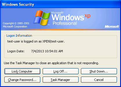 [ STEP1 ] Prepare for your IS Environment Confirm user s rights for Windows XP Confirm the