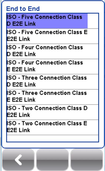 Practical guidelines Make sure your tester supports E2E links