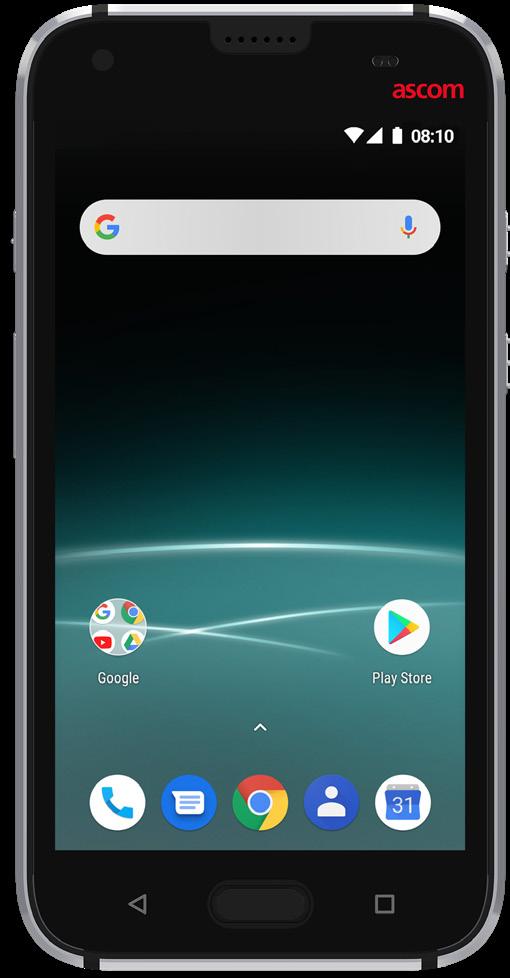 Views Calling The interface of the handset is divided into two separate views: The Home screen is the main view of the handset, where you can use
