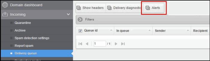 View Diagnostics Delivery diagnostics allow mail server admins to inspect the reasons why a mail did not send correctly. These diagnostics are also useful when working with Comodo support on an issue.