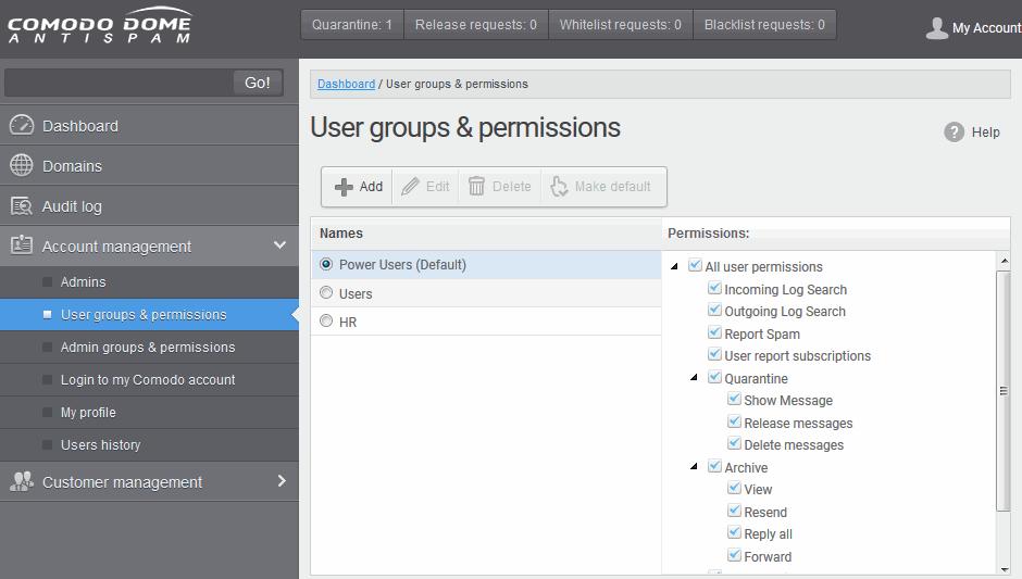 The user interface will vary according to a user's permission level. See 'Manage Permissions for Users' in 'User Account Management' for help with this.