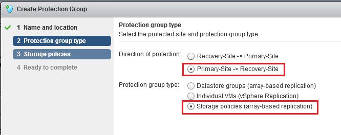 When a virtual machine is associated or disassociated with a storage policy, SRM automatically protects or unprotects it. 1.