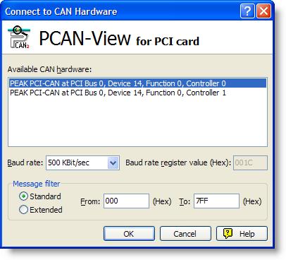 3 Software 3.1 PCAN-View for Windows PCAN-View for Windows is a simple CAN monitor. Installation You can install the application optionally during the driver setup procedure (see also section 2.