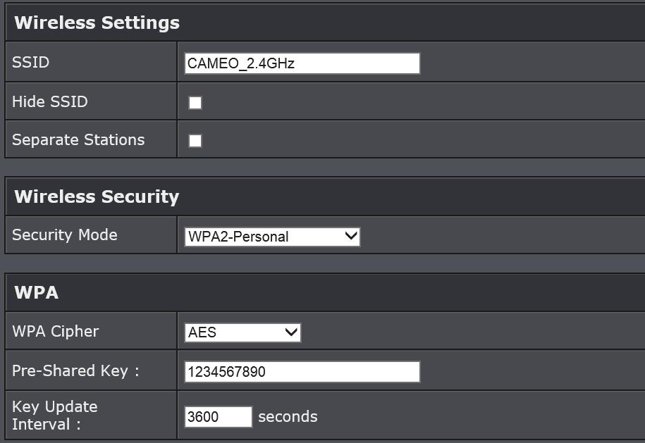 AP Detection Wireless 2.4GHz > Wireless Network Before you setup your wireless settings, you may want to know what signal are currently broadcasting.