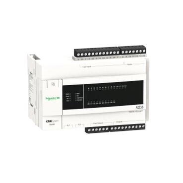 Product datasheet Characteristics TM238LFDC24DT Complementary Discrete input logic Number of common point Sensor power supply Voltage state 1 guaranteed Voltage state 0 guaranteed Discrete input