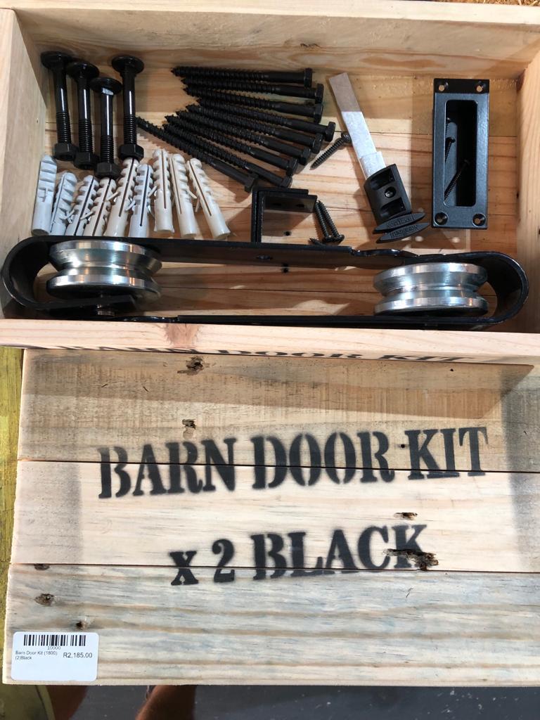 VAT ü Door to door courier cost not included ü Available in black, white & rust DIY Barn door hardware ü 4