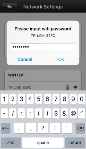 2. Select the Wi-Fi network you want to connect.