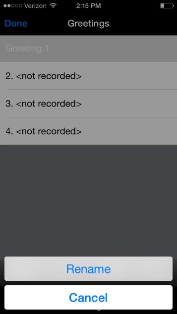 10. Once the recording has been uploaded you can rename