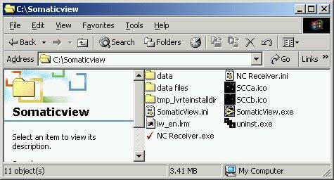 1 Installation Highlight the nucleo Device as shown in figure 12 and option-click it using the right mouse button. This activates a pop-up menu.