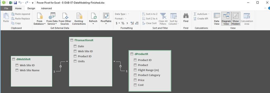 5. Excel Power Pivot and Data Model PivotTables 1) Excel Power Pivot comes in Office 365. 2) Show Power Pivot Ribbon Tab in Excel i.