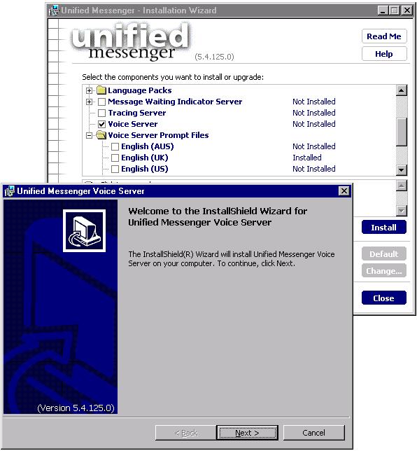 Unified Messenger 4.02 Installation Guide Figure 4-6.
