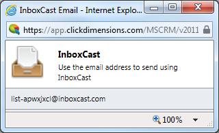 using the CRM list s unique email address and even personalize your email.