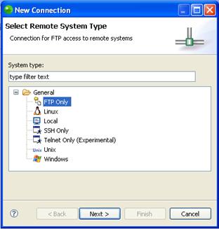 Zend Studio for Eclipse User Guide Creating an FTP/SFTP Connection This procedure describes how you can configure an FTP or SFTP connection in Studio. To create an FTP/SFTP Connection: 1.