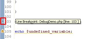 Using the Debugger Using the Debugger The following Debug functionality is available in Studio: Local PHP Script Debugging - Debug files on your workspace using Studio's internal debugger.