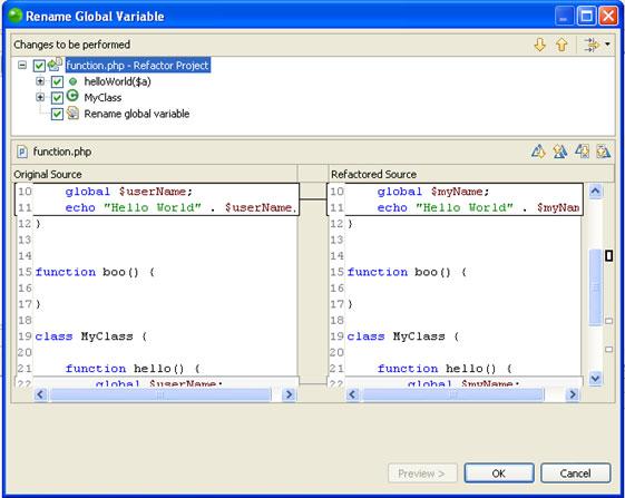 Zend Studio for Eclipse User Guide one that starts with a letter or underscore, followed by any number of letters, numbers, or underscores. 3.