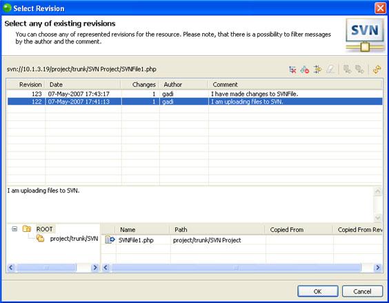 Zend Studio for Eclipse User Guide Replacing Files with Older Versions Using SVN's version control system, you can revert back to older versions of files if incorrect changes have since been made.