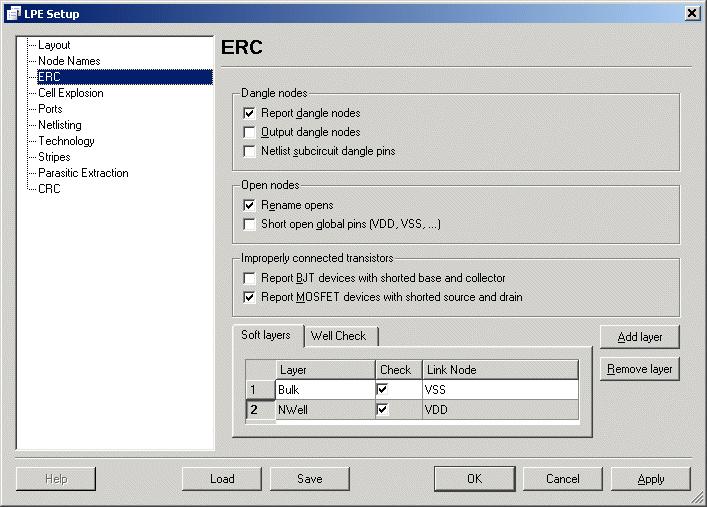Electric Rule Checking (ERC) Short or disconnect