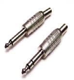 .28 cable 30-405 Mono 30-405A Stereo 1/4" stereo or mono Audio Plug with thick walled barrel.