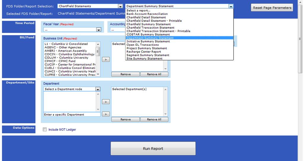 How do I run a report on demand? From the Business Objects LaunchPad, click on the FDS On Demand Reports link.