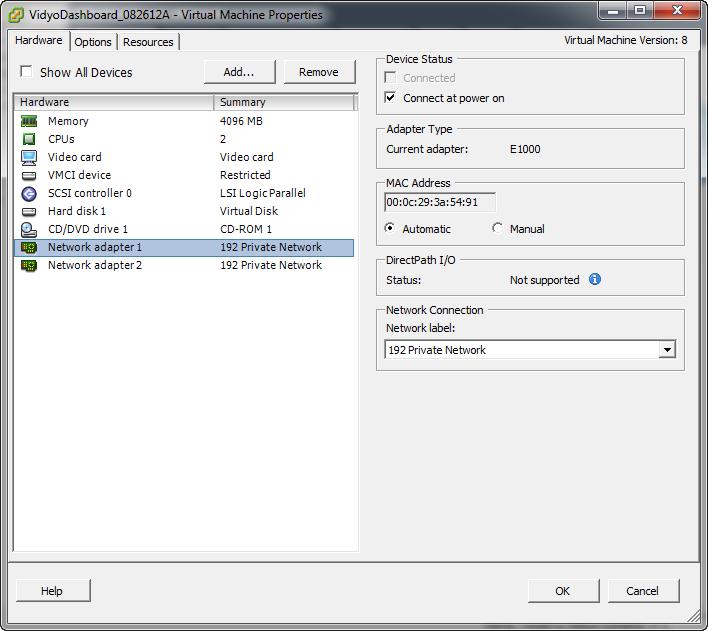 This video memory value setting helps avoid event errors.