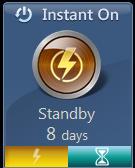 Instant On Save battery power while your Notebook PC is on deep sleep mode (Deep S3) using Instant On.