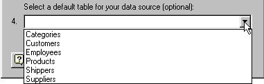 From the ODBC Microsoft Access Setup dialog box, click OK to connect to the database and redisplay the