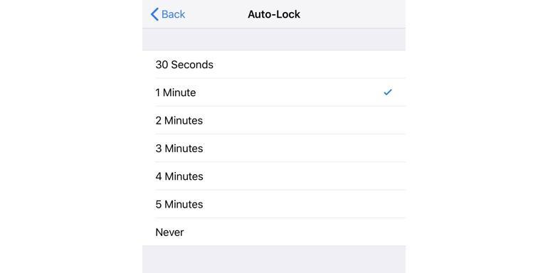 Reduce the lock screen timeout The shorter you set the lock screen timeout setting (there are options ranging from 30 seconds to never), the faster your
