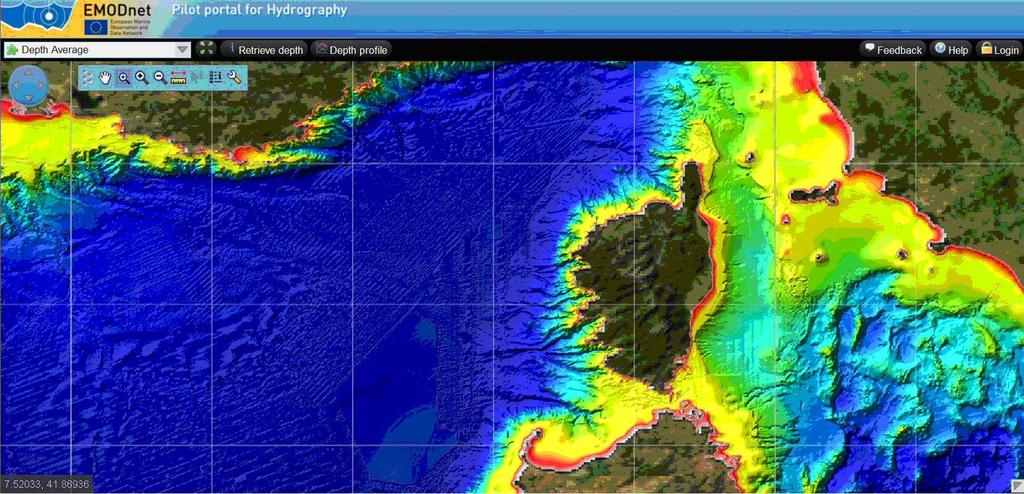 Hydrographic Data Products viewing