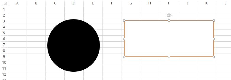 In this exercise, you ll create a circle and a rectangle, change the shapes formatting, re order the shapes, align the shapes, add text to the circle, and then add an equation to the rectangle.