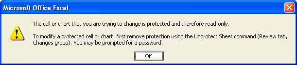 Excel 2007 Intermediate - Page 94 Enter a password, in this case cctglobal and click on the OK button. A Confirm Password dialog box will appear.