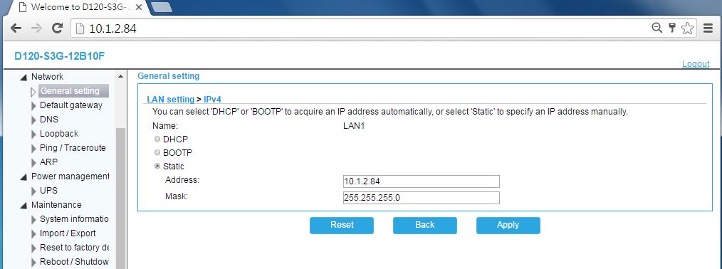 2-10. DHCP change to Static IP address. 3.