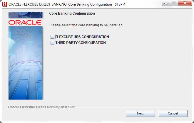 6. On next, Core Banking Configuration Screen is displayed.