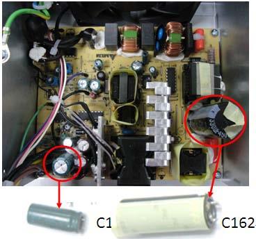 Figure 35 Remove the electrolytic