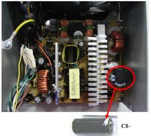 Figure 36 Remove the electrolytic