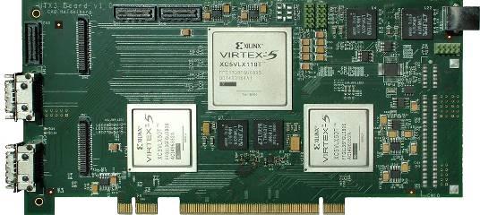 HTX3 Xilinx Board First available FPGAbased test bed with HTX3 connection HT3 PHY design Based on GTPs (up to 3.